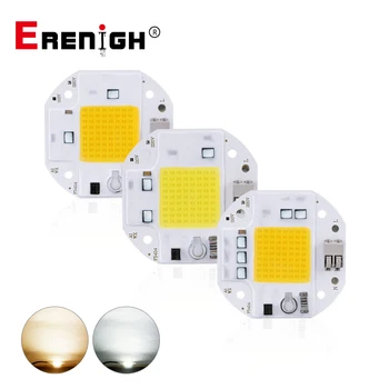 

20W 30W 50W LED Light Beads for Spotlight Floodlight Garden Square 220V 110V Integrated COB LED Chip Not Need Driver/Welding