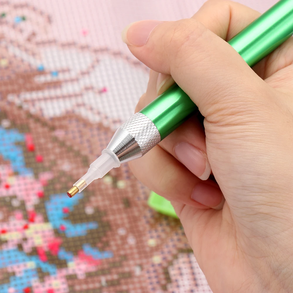 5D Point Drill Pen Diamond Painting Tool Crystal Lighting Diamond Pens LED Drill Pens with Diamonds Accessories DIY Crafts diamond painting accessories,diamond painting pen