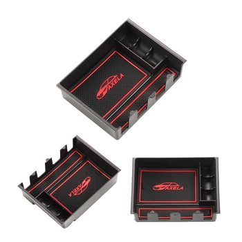 

Replacement For Mazda 3 2014-2019 Central Console Armrest Sundries Storage Box Tray Organizer Tidying Pallet