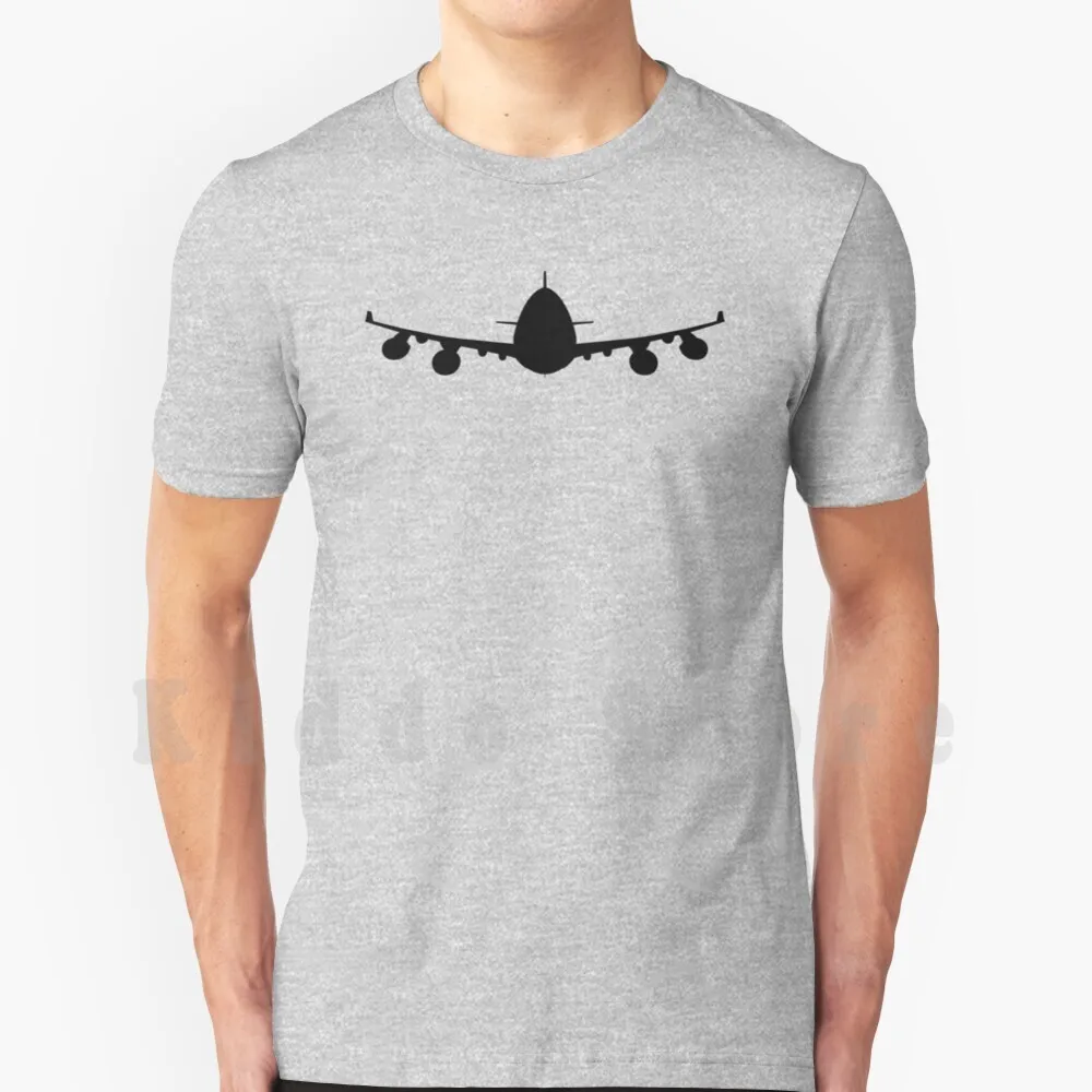 Boeing 747 - 400 T Shirt Uomo Cotone Cotone S - 6Xl Boeing 747 400 Jumbo Jet 747 Delta United American Jet Jumbo Pilot Aviation
