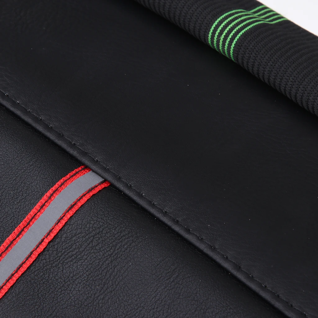 Motorcycle Long Leather Knee Pads Winter Waterproof Knee Pads Skiing Skating Leg Protector Windproof Warm Knee Pads Universal 