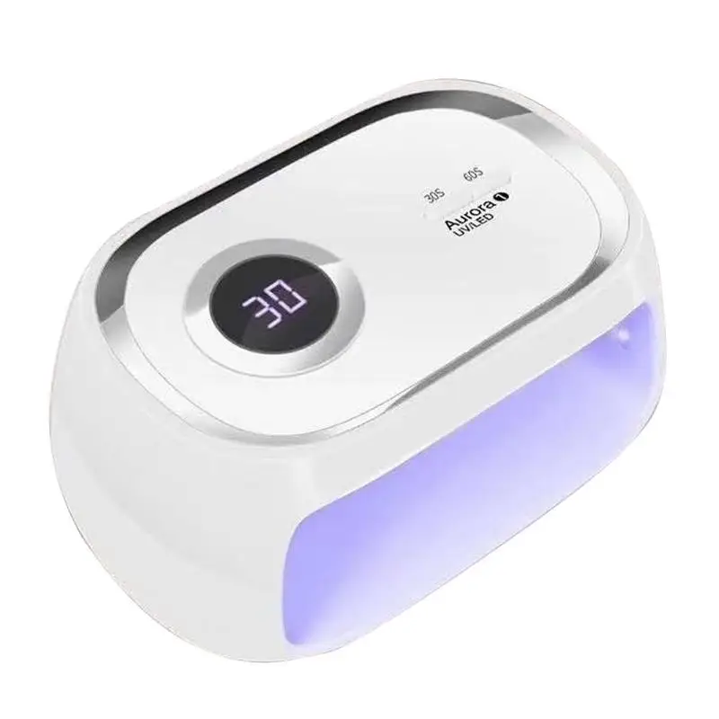 

24 LED Nail Lamp 48W Intelligent Infrared Induction High Temperature Protection Multi-gear Timing Nail Polish Dryer Manicure