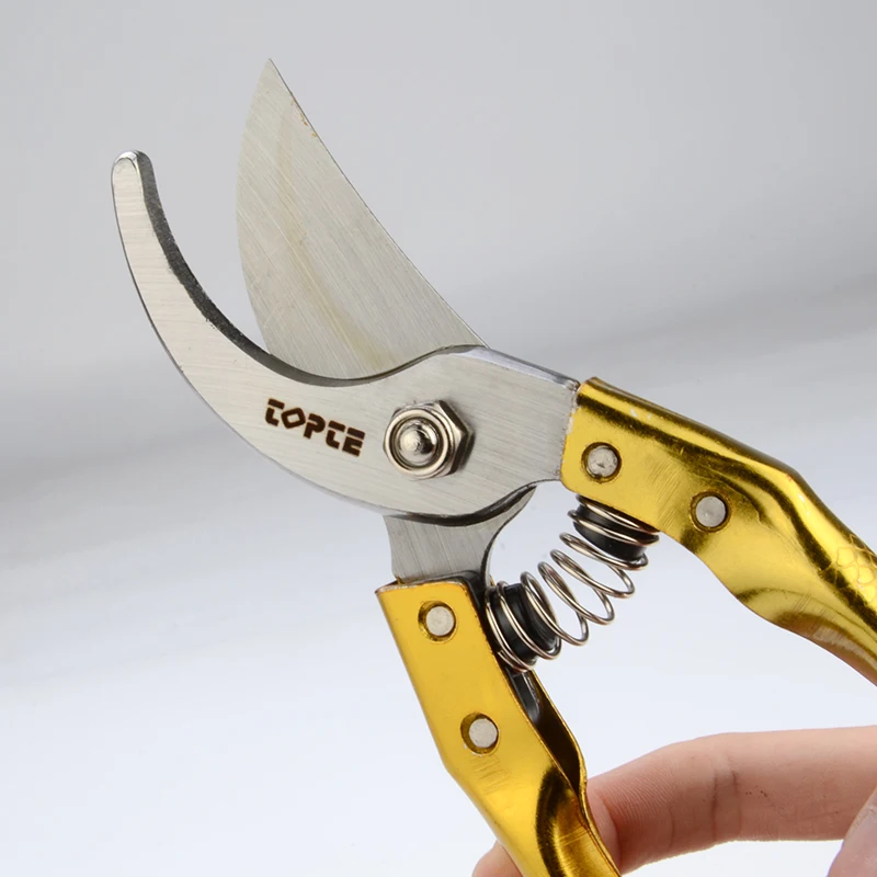 Golden Fruit Tree Pruning Scissor Cutter Head SK-5 High-carbon Steel Test Cutting 25mm Diameter Suitable For Fruit Tree