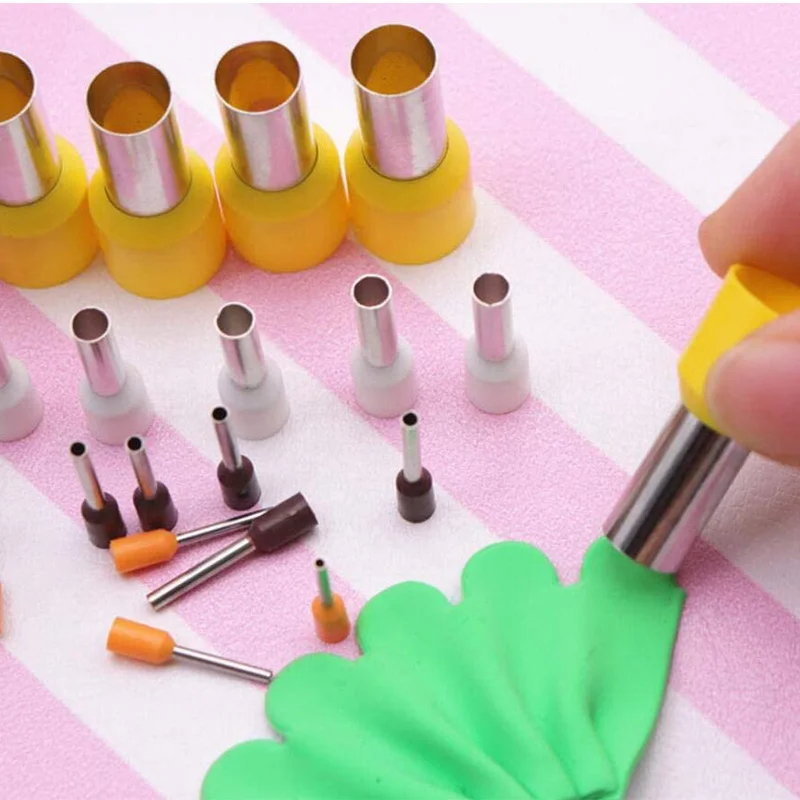 8Pcs/Set Mini Clay Cut Mold Cutters Clay Tools Round Shape Stamper Molds Polymer Pottery Tools Kit Round Metal Cutting Dies polymer clay tools,pottery tools,clay sculpting tools,pottery sculpting tools,clay craft tool