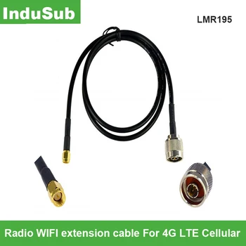 

LMR195 Cable 1M 3M Radio WIFI extension cable For 4G LTE Cellular Amplifier Cell Phone Signal Booster Gateway Cellular ADS-B Rad
