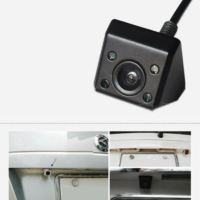 HD 170 ° Wide View 4 IR Light N-Ight V-Ision Автомобильная камера заднего вида Влагонепроницаемая