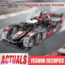 Yeshin Technic машинки черный R18 скоростной двигатель автомобиля набор RC сборки игрушечные модели автомобилей Детские Рождественские подарки строительные блоки кирпичи