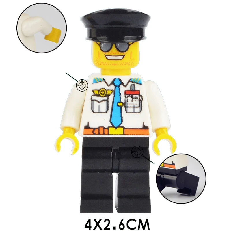 50pcs/lot Police Military Navy Firefighter Mini Action Figures Building Blocks Set Model Kits Bricks Dolls Toy For Children Gift