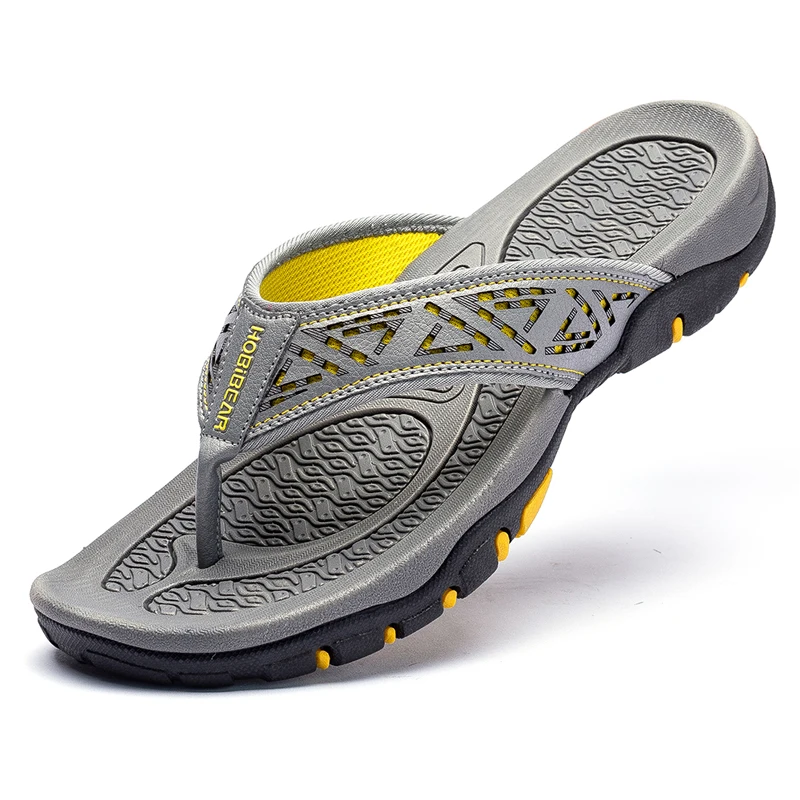 Flip Flops Summer Slippers Summer Sandals Beach Shoes Summer Outdoor Men Slippers PU Leather Flip Flops Beach Chanclas Hombre Playa Tong Homme Infradito Uomo Big Size 48 49 50 51 52