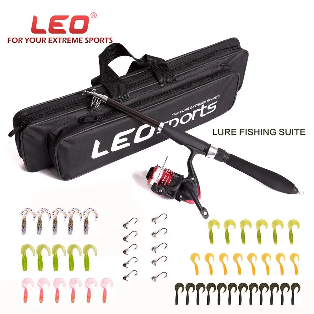 LEO Fishing Feeders Rod Combo Full Set Fishing Saltwater Fish Baitcasting Spinning Rod and Reel Combo Baits for Winter Fishing LEO Fishing Feeders Rod Combo Full Set Fishing Saltwater Fish Baitcasting Spinning Rod and Reel Combo Baits for Winter Fishing