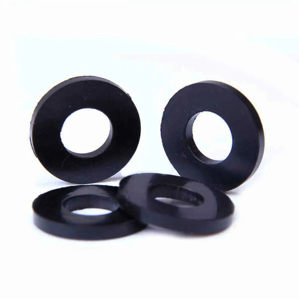 Black NBR Rubber Flat Round O-Ring Washer Seal Gaskets 1mm-3mm Thick  9mm-56mm OD | eBay