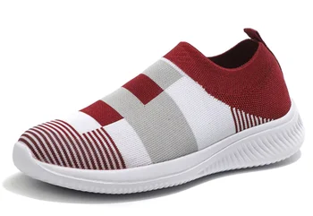 

YEELOCA 2020 New Socks Shoes Women Sneakers Comfort Mother Shoes Light Women Shoes Mesh DS8712