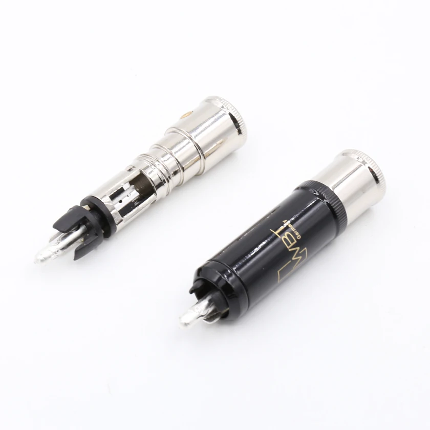 10pcs WBT-0152AG WBT nextgen signature AG RCA connector plug  pure copper silver plated RCA Audio terminal