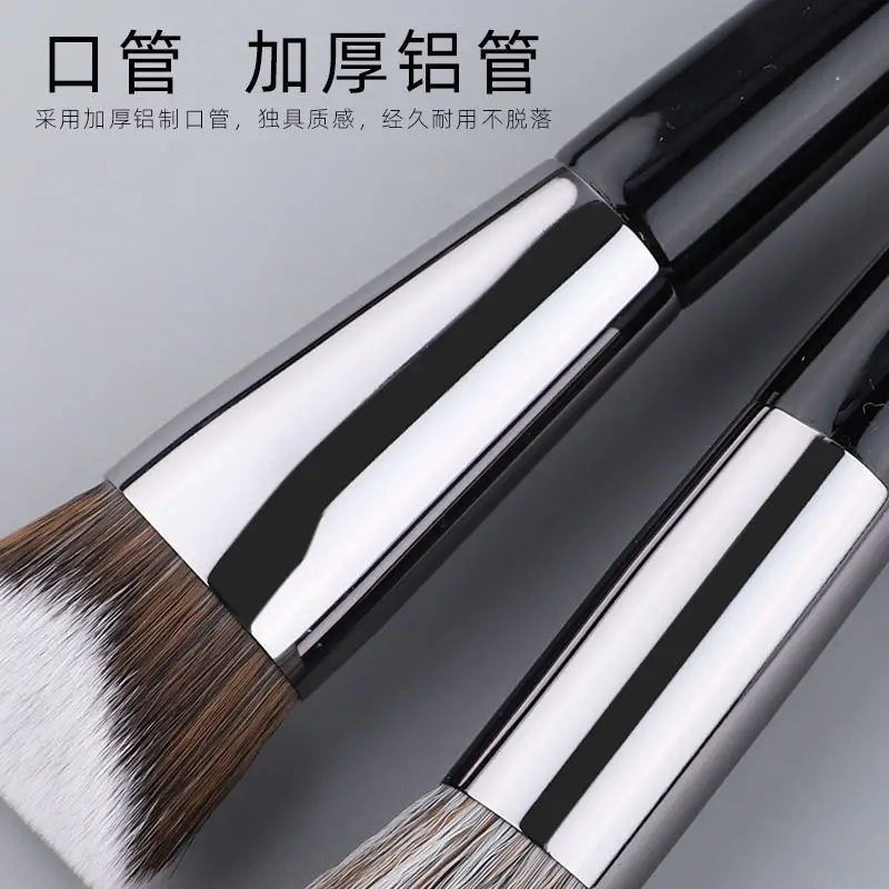 1pc Angled Foundation Makeup Brushes Liquid Foundation Base Make up Brush Bronzer sided Detail Face Essential Beauty tools 854