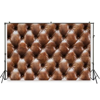 

HUAYI brown backrest backdrop interior design background background for taking photos of family XT- 6672
