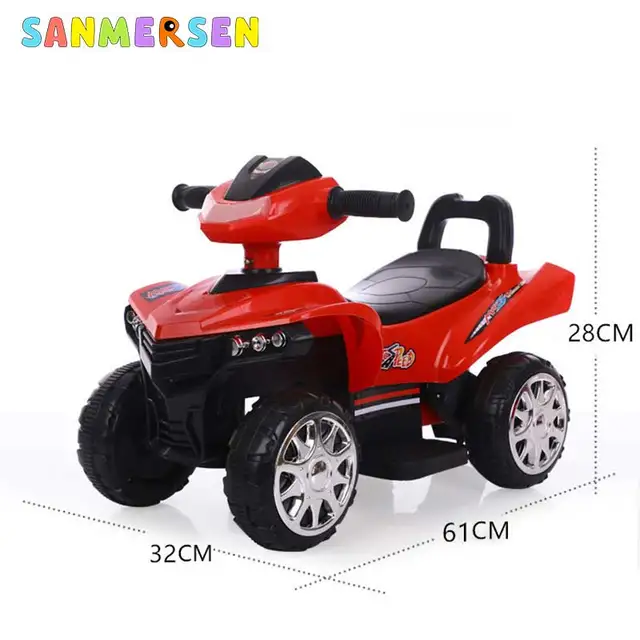 Children Electric Off-road Car Dual Drive Automobile Motorcycle Charging 4 Wheels Motorcar Music Lighting Ride On Cars For Kids 6