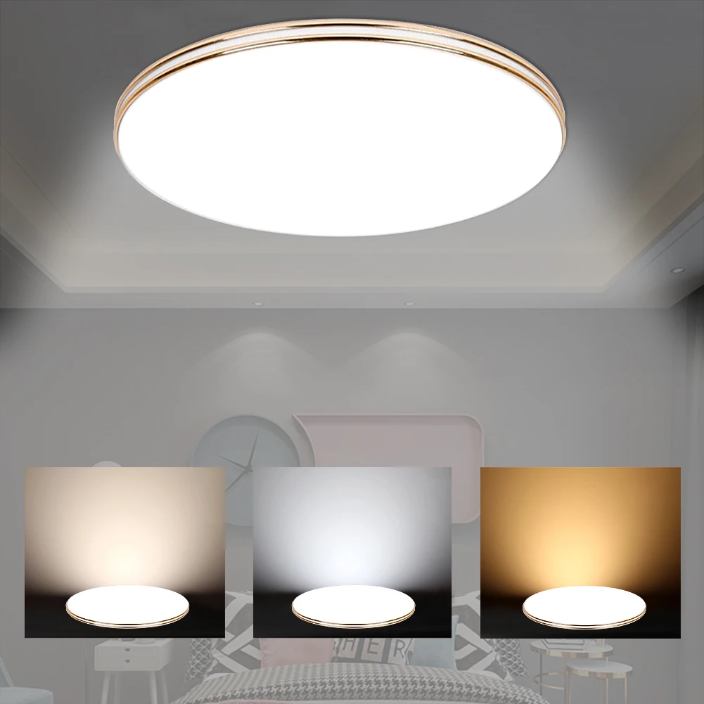 

Ultra Thin LED Panel Downlight Modern Led Ceiling 12/18/24/36/72W Wall Surface Modern Living bathroom led culture indoor