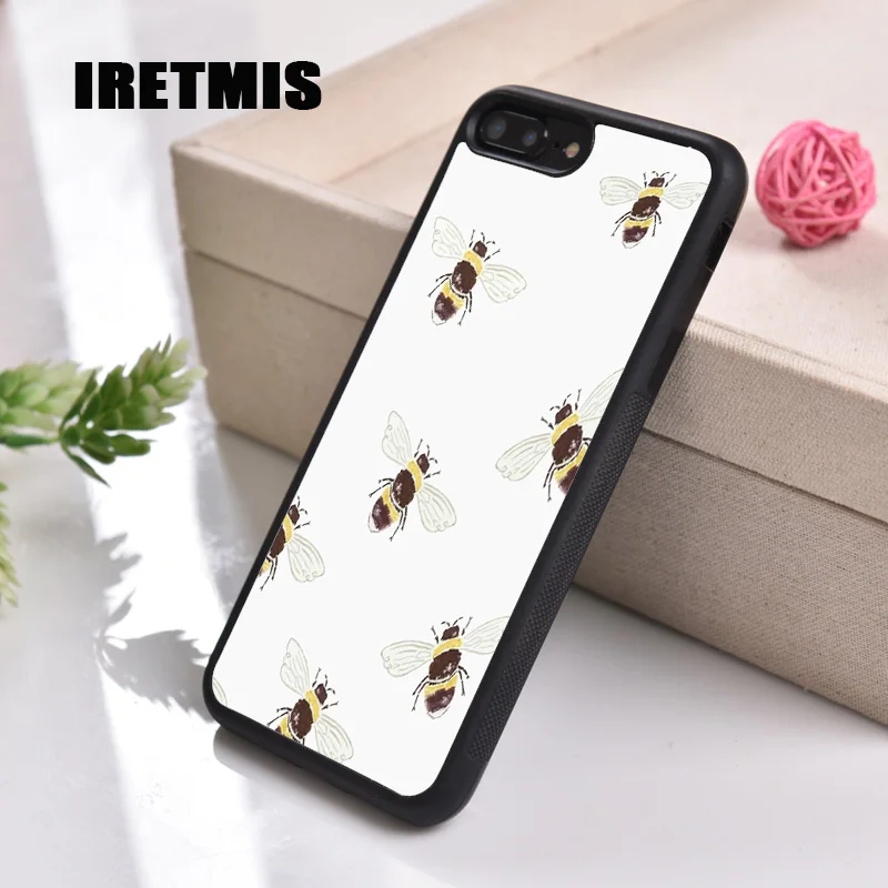 Iretmis 5 5S SE 6 6S Мягкий ТПУ силиконовый чехол для телефона iPhone 7 8 plus X Xs 11 Pro Max XR