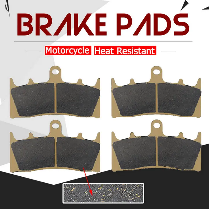 Motorcycle Front Brake Pads For Kawasaki ZX 6R ZX6R ZX600 1998 1999 2000 2001 2002 ZZR600 ZZR 600 2005 2006 2007 2008 | Автомобили и
