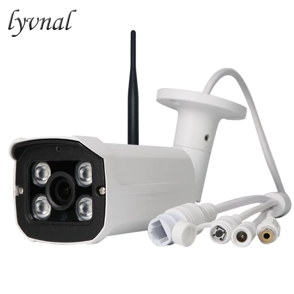 Беспроводная Wi-Fi камера видеонаблюдения LYVNAL 1080P аудио 2 МП IP-камера наружного