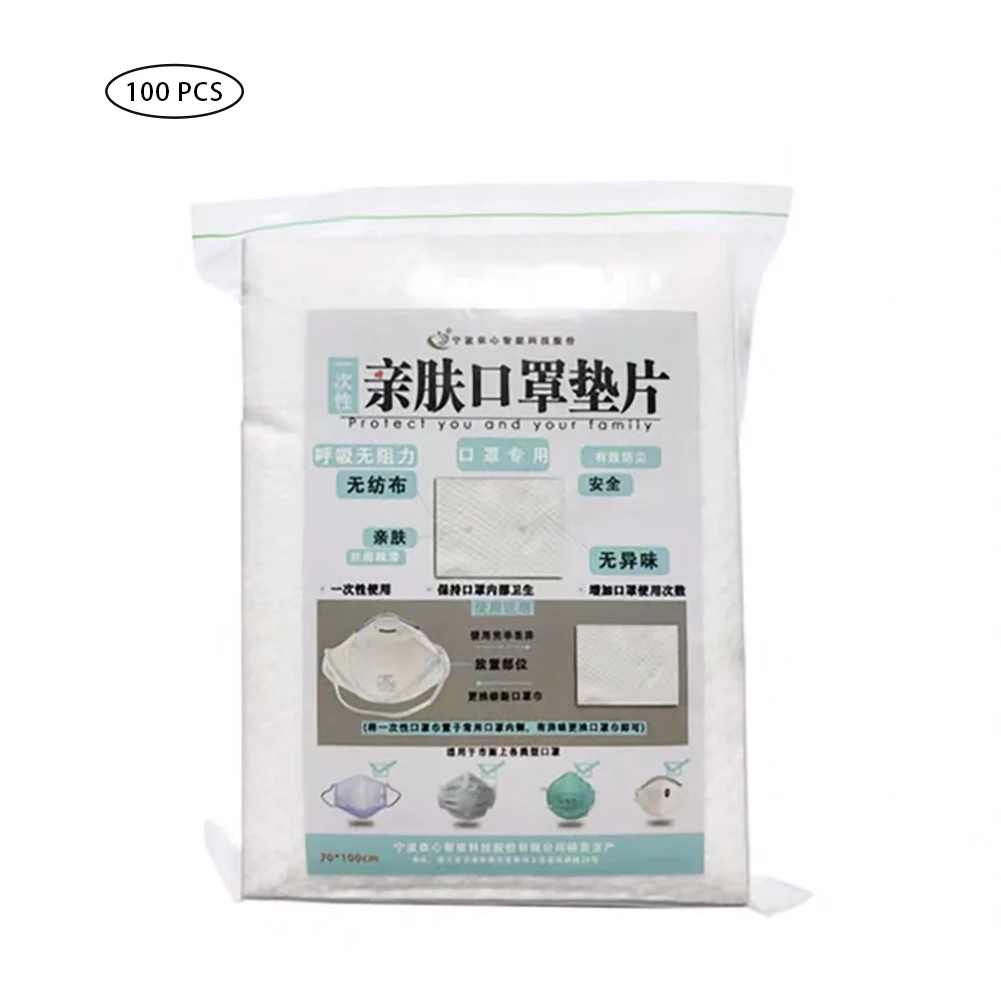 100 Pz Maschere Monouso Sostituzione Filtro Pad Maschera Traspirante Guarnizione Respiratoria Mat Per Kf94 N95 Kn95 Ffp3 Maschera Vendita Calda
