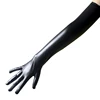 Sexy Long Faux Leather Shiny Latex Glove Punk Gloves Sexy Hip-pop Jazz Outfit Mittens Culb Wear Cosplay Costumes Accessory ► Photo 3/6