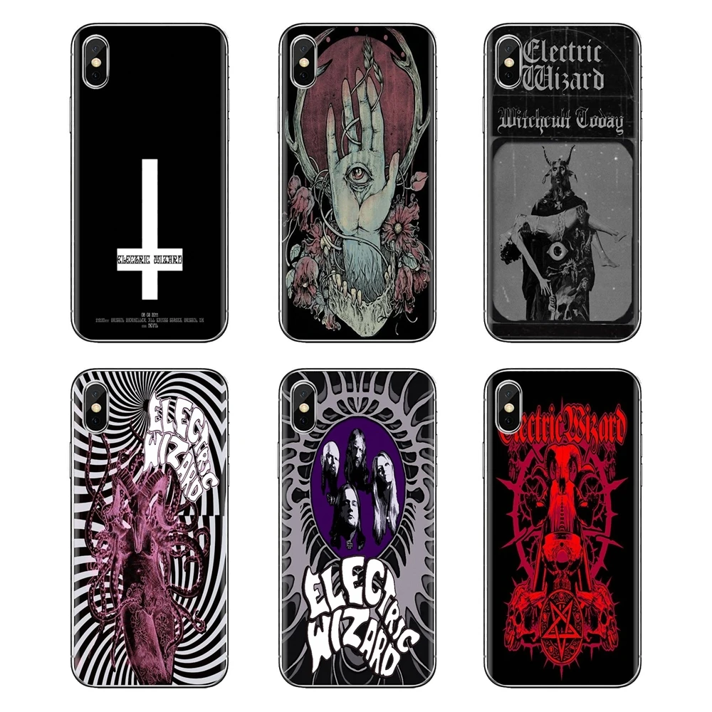 Силиконовый чехол для телефона Electric Wizard Doom metal Band спортивной камеры Xiao mi 6 A1 Max x 2 5X