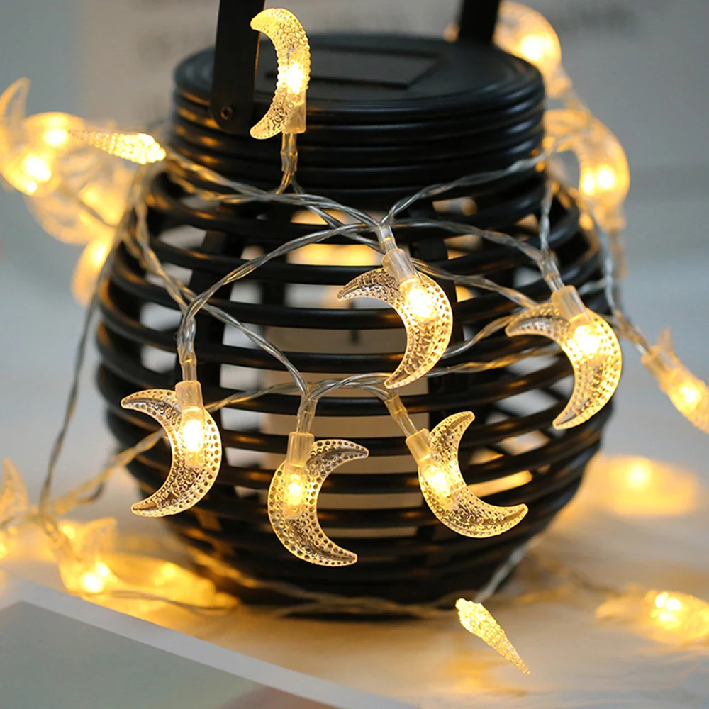USB 20LED Лунная гирлянда водонепроницаемый для рождественской елки свадьбы дома внутреннего украшения