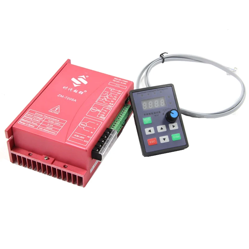 310V DC Brushless Motor Driver ZM 7205 Input 220V AC Max 5A 1100W BLDC 