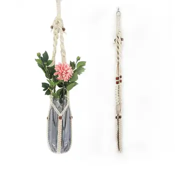 

4pcs/set Macrame Wall Hanging Woven Wall Art Macrame Tapestry Boho Flower house Home Decor Christmas garden gift