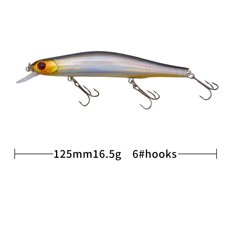 Topwater Artificial Minnow Fishing Lure 1PC Display 4