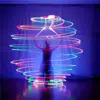 1 pieces RGB glow hand props stage performance party accessories LED POI thrown balls belly dance balls for belly dance ► Photo 3/5