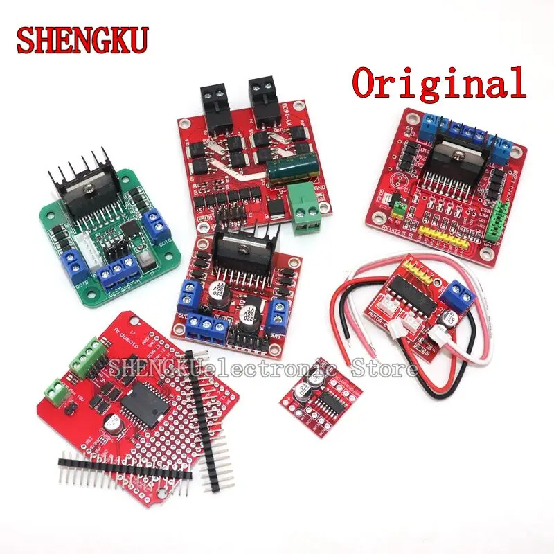 

L298N Dc stepper motor driver board module L298 intelligent robot car accessories High Power DC Motor Driver for arduino