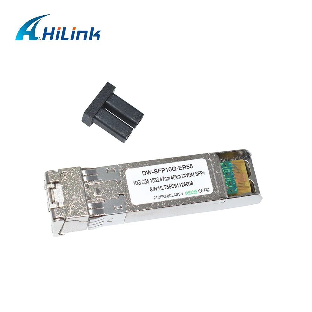 Оптоволоконный SFP+ DWDM ER4 C55 10G DWDM SFP+ 1533,47 нм 40 км LC для H3C
