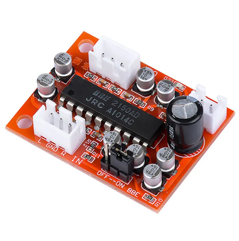 NJM2150 BBE Tone Board Sound Effect Exciter Improve Treble Bass Amp No Preamplifier Function audio amplifier board