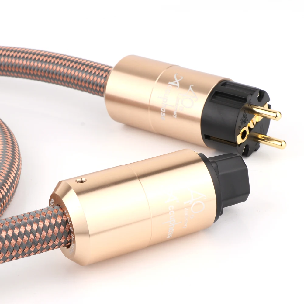Hi Fi аудио Accuphase кабель питания высокой чистоты OFC шнур переменного тока со