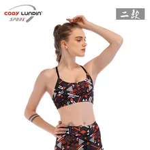 Бюстгальтер, Женский спортивный жилет для фитнеса, тренировок, крестиков на спине, бюстгальтер для йоги, нижнее белье