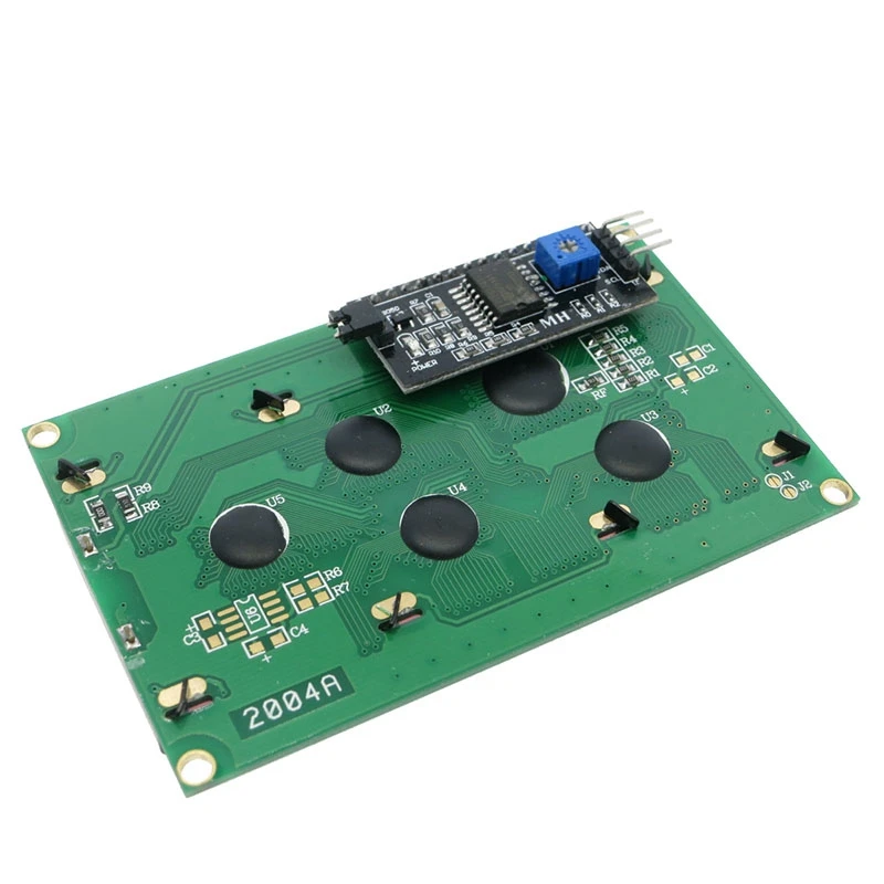 Синий последовательный IIC I2C TWI 2004 20 х 4-символьный 5v ЖК-дисплей модуль Дисплей для Arduino