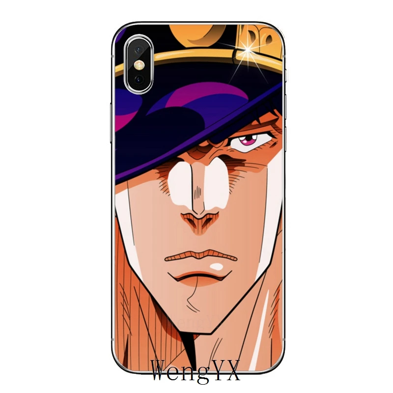 JoJo невероятное приключение для iPhone 11 pro XR X XS Max 8 7 6s plus SE 5S 5c iPod Touch 5 6 прозрачный чехол - Цвет: Adventure-A-05