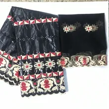 Африканская Базен riche getzner ткань последняя морская парча ткань высокое качество Базен riche ткань французское кружево 5+ 2 ярдов/партия