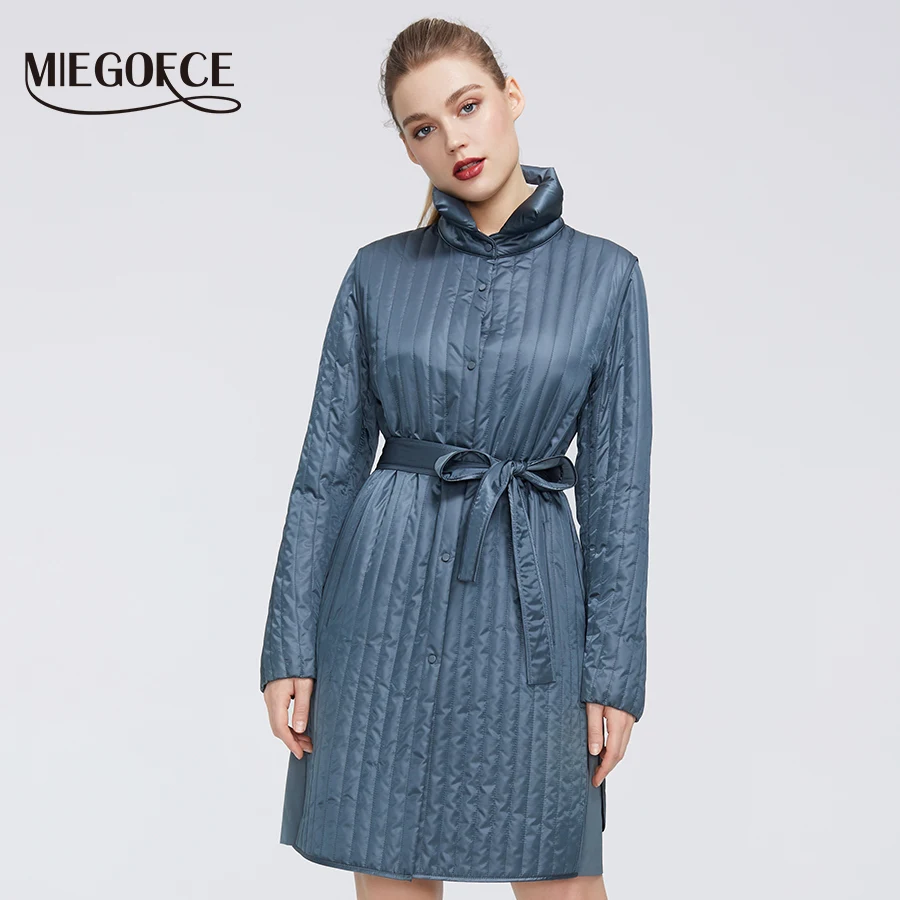 MIEGOFCE 2020 Новая ВесенняяКуртка Теплое Женское Пальто из Хлопка Качественная