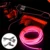5 М Внутреннее Освещение Автомобиля Неоновый Свет Гирлянда Провод EL Wire Rope Tube Ambient LED Strip Decoration гибкая Трубка 8 Цветов Auto Led