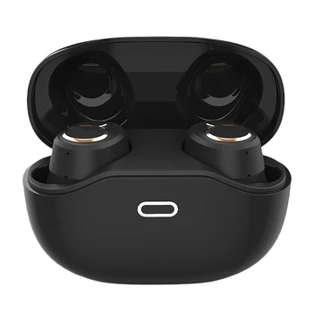 

Tws Bluetooth Headset Press In-Ear Bilateral Stereo Bluetooth Headset(Black)