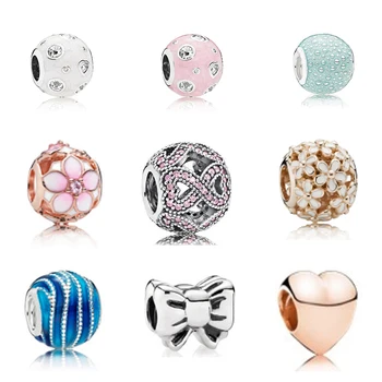 

New Fashion Personality Wild Hundred Percent Sterling Silver Pds Magic String Blue Vortex String Ladies Luxury Jewelry Gift