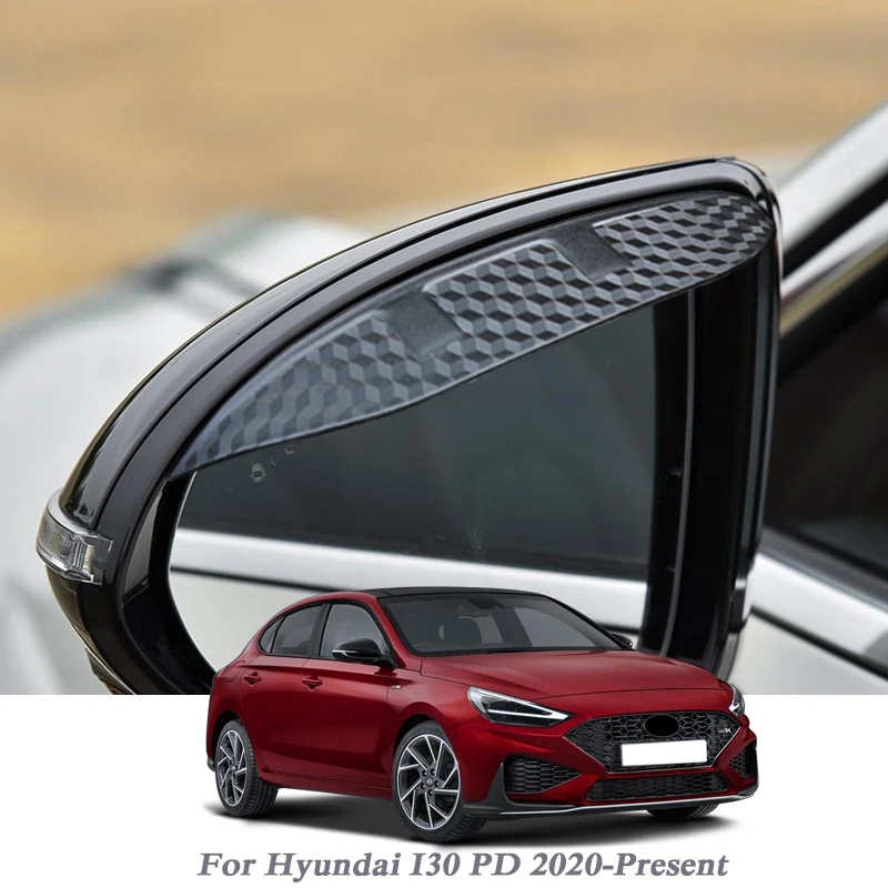 Auto Rückspiegel Regen Augenbraue Auto Schild Schnee Wache Sun Seite Visier  Shade Schutz Für Hyundai I30 PD 2020-präsentieren Zubehör - AliExpress