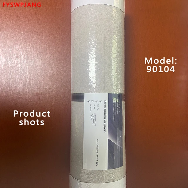 9.5m Roll Modern Deerskin Velvet Wallpaper Non-woven Fabric 3D Stripe Living Room Bedroom TV Background Wall Stickers 90104