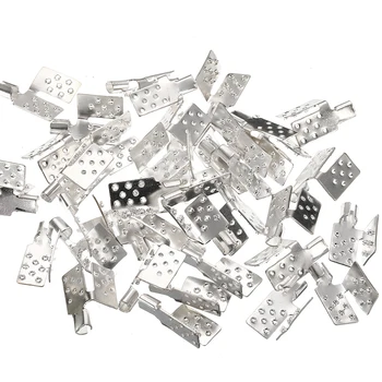 工場 100 個セルフロックステンレス鋼金属ロックケーブルタイジップラップ排熱ストラップ誘導パイプヘッダ