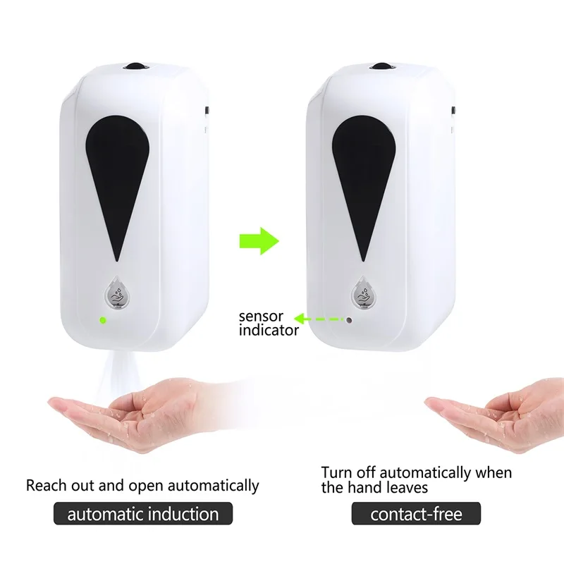 1000 мл настенный автоматический дозатор для мыла сенсор спрей лосьона жидкого