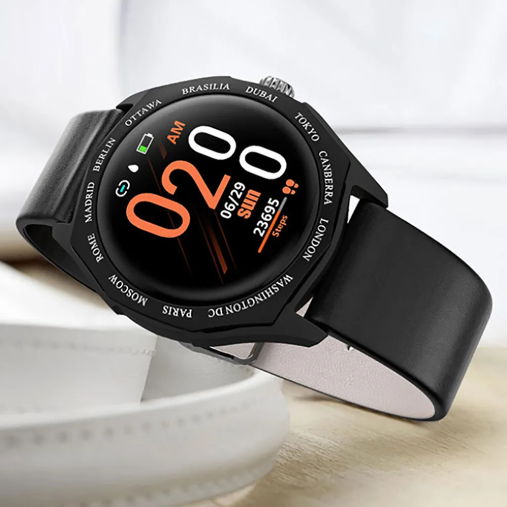 Смарт часы Android iOS спортивные фитнес браслет с калориями 1 22 дюймов ips цветной