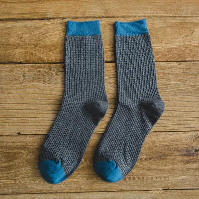 Хлопчатобумажные мужские носки однотонные носки унисекс Мужские носки Марка Formelle весна-лето, для мужчин повседневные носки EU 39-45 Meias - Цвет: Dark gray